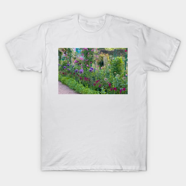 Monet's Garden 2 T-Shirt by Memories4you